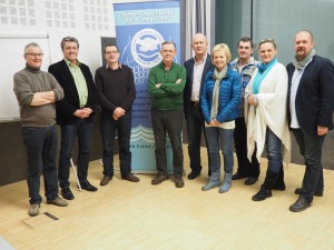 Akteure des Projektes Otelo für Neuhofen und Gemeindepolitiker